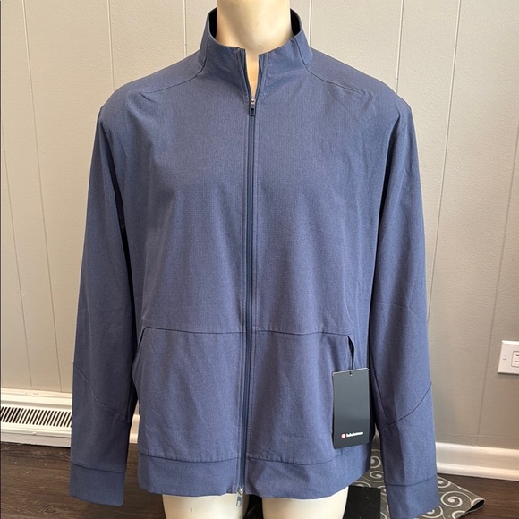 Lululemon Athletica Men’s XXL Blue Lightweight Zip-Up Jacket - Picture 1 of 5